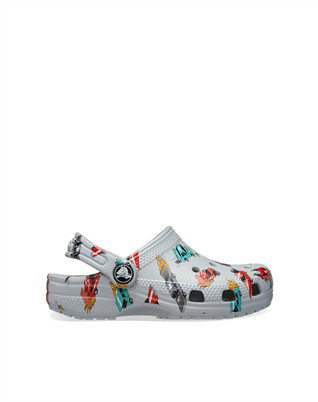 Classic Race Cars Graphic Clog